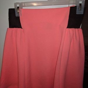 Peach Mini Skirt
